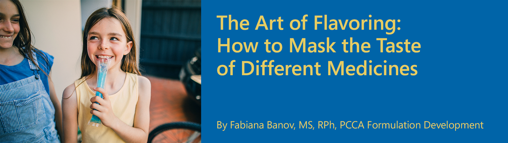 The Pcca Blog The Art Of Flavoring How To Mask The Taste Of Di