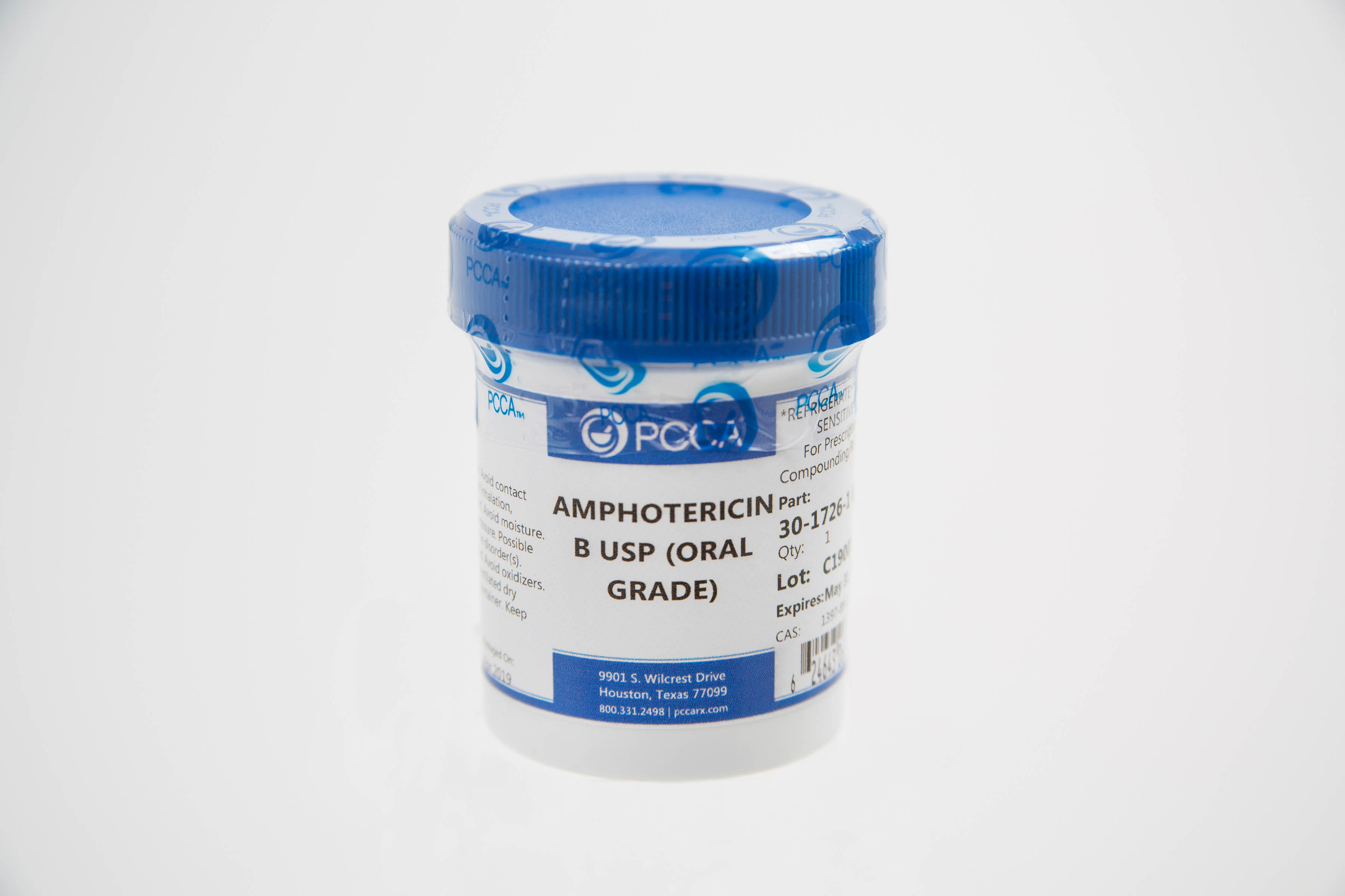 AMPHOTERICIN B USP (ORAL GRADE) PCCA