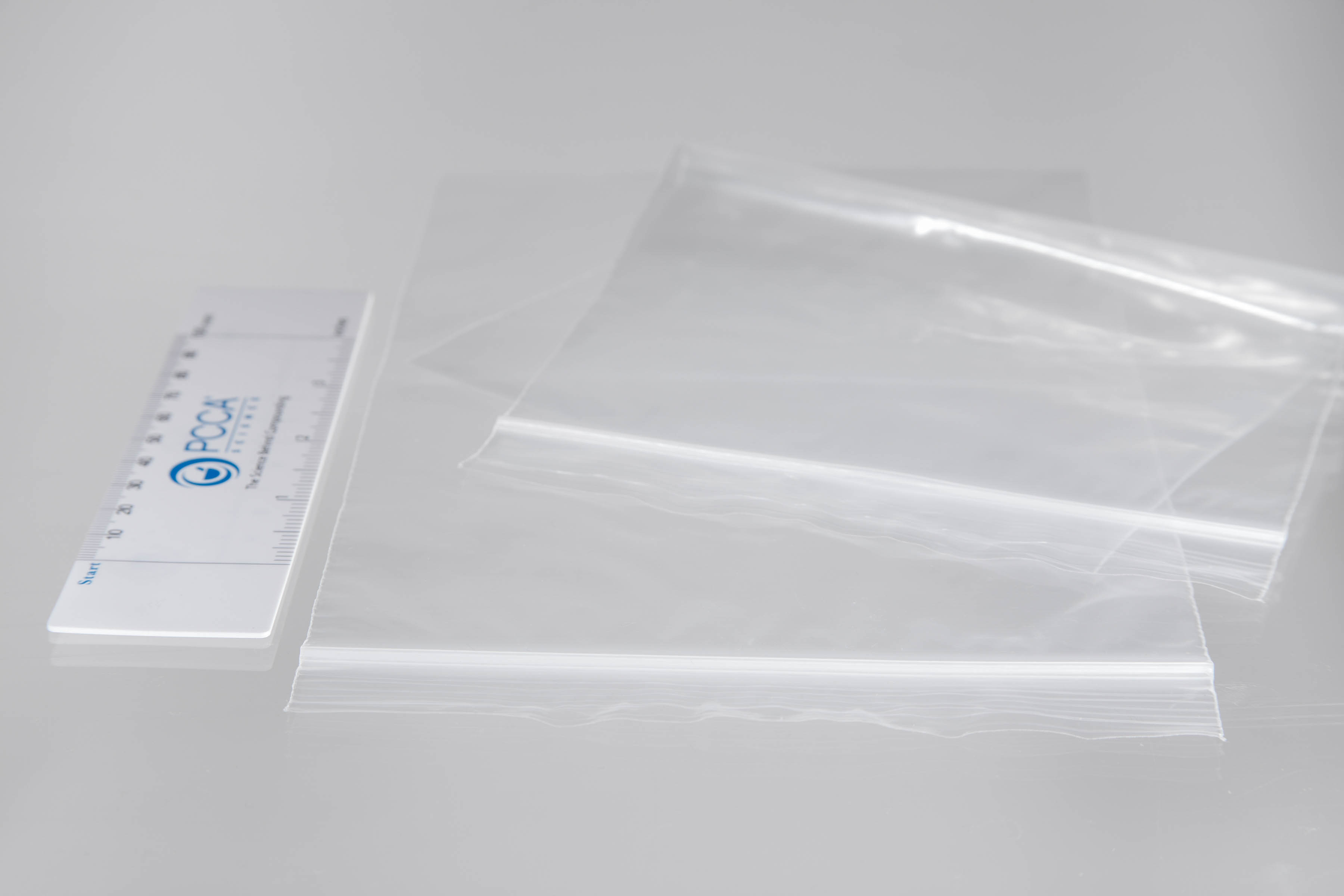 RECLOSABLE CLEAR POLY BAG (6