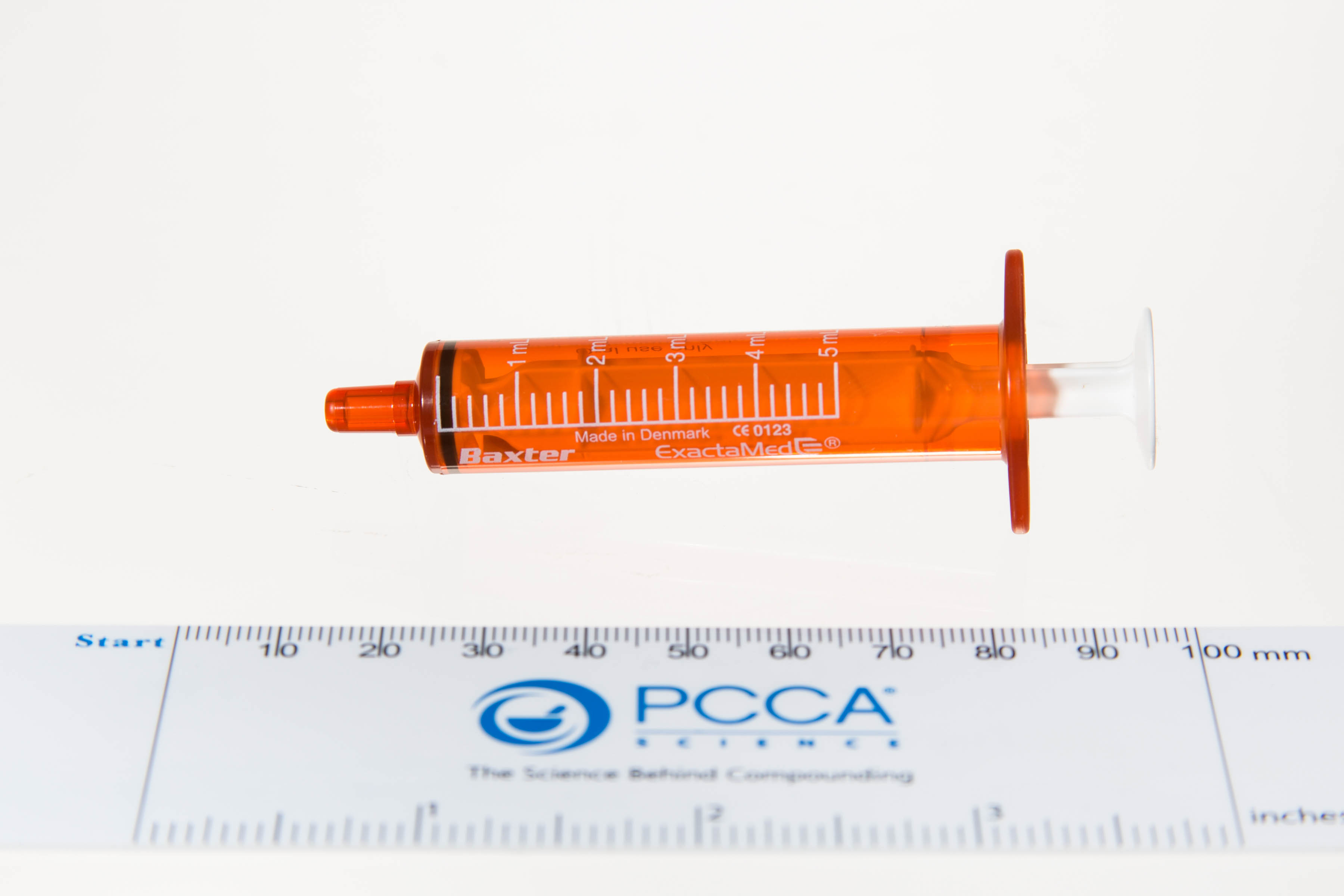 Syringe 5 Ml Oraltopical Amber Exacta Med Pcca 