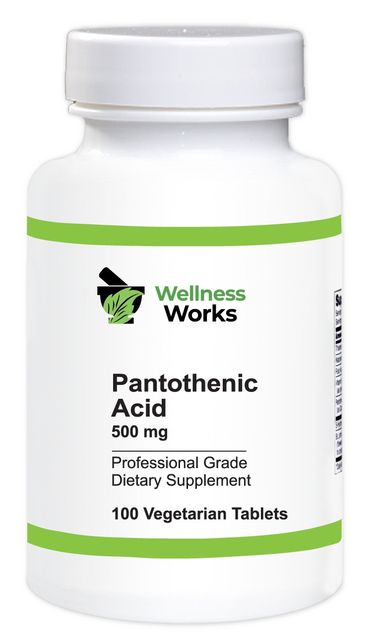 Pantothenic Acid 500 mg PCCA